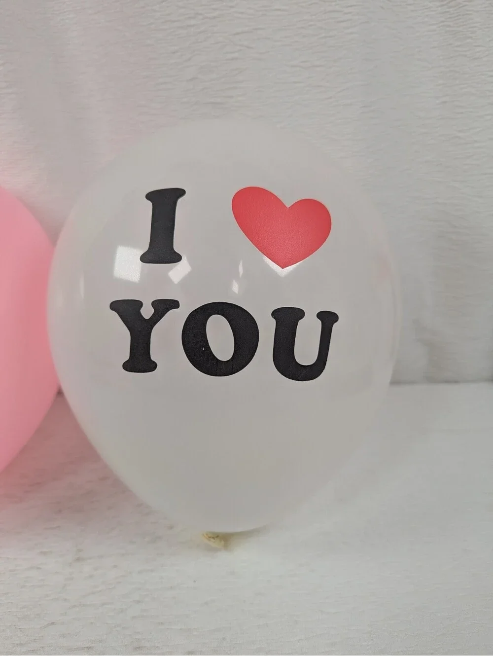 12 inch - Latex Balloons - Pink / White - Party Helium Balloons - 120 Pack